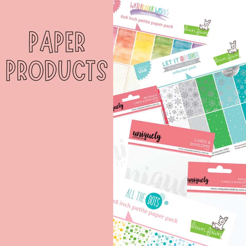 Paper Product collection at Hobby Hoppers