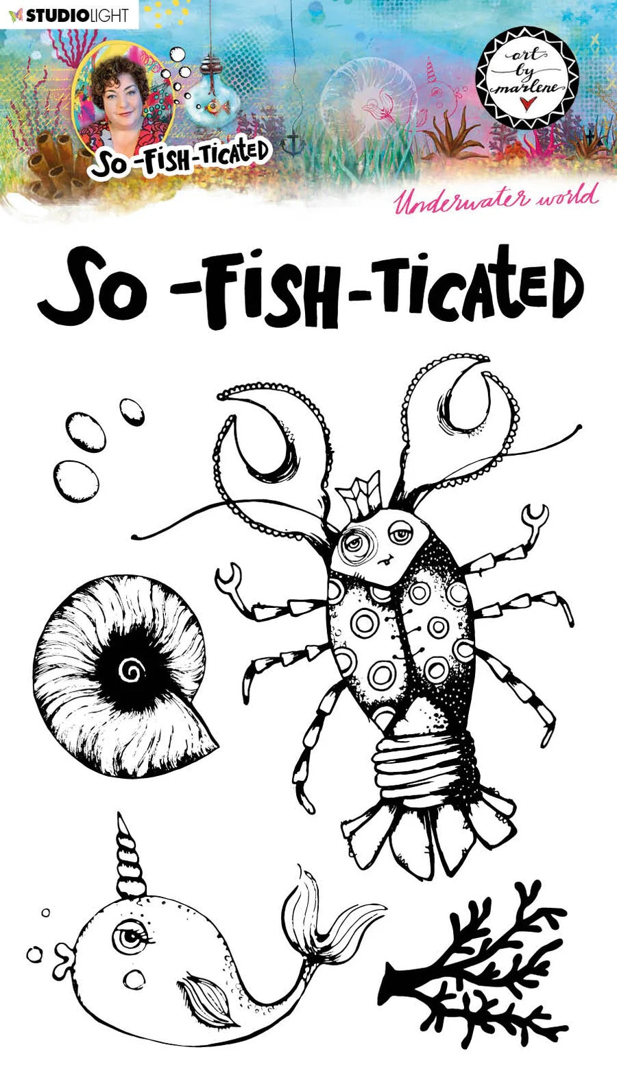 Art by Marlene - Stamp Set - Underwater World