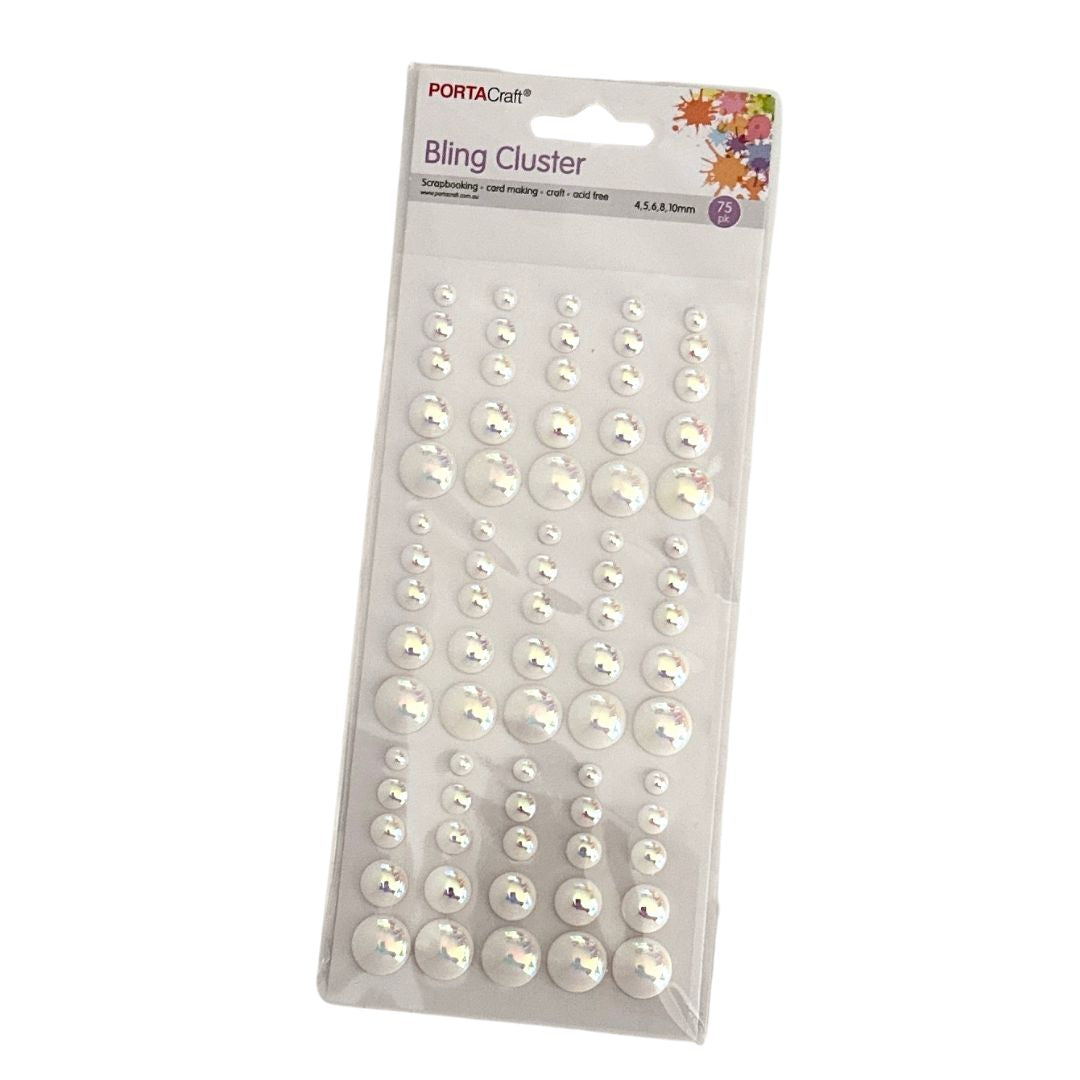 Porta Craft - Bling Cluster - Mother of Pearl