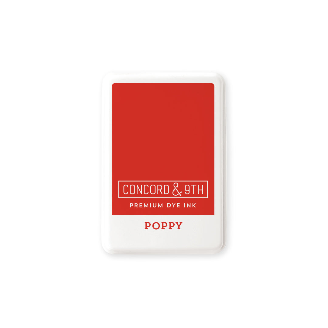 Concord & 9th - INK PAD: Poppy