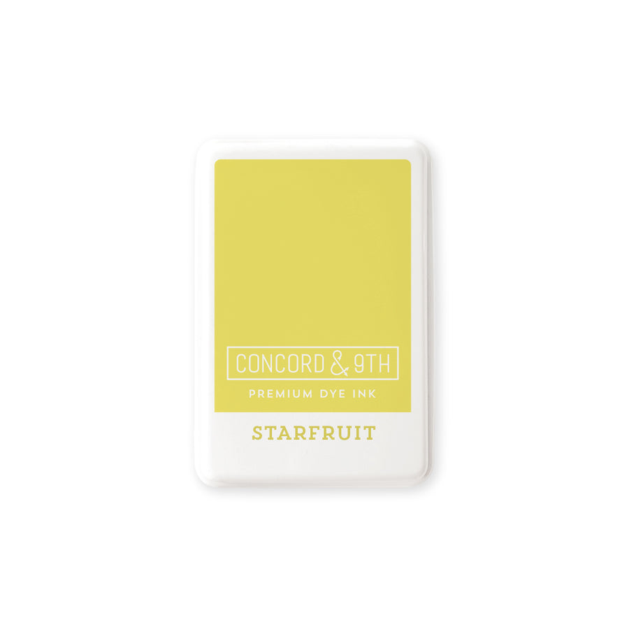 Concord & 9th - INK PAD: 2025 Colour Collection - Starfruit