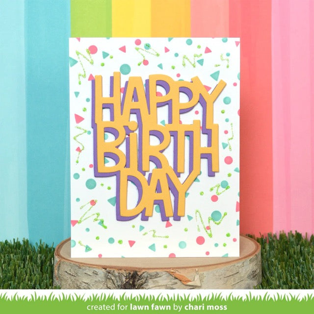 LF2624 Confetti Stencils