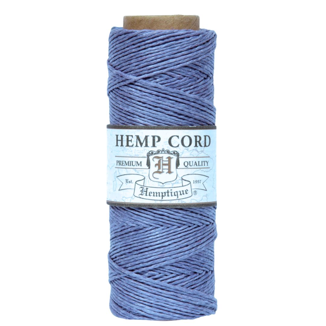 Hemp Cord Spool #10 - Periwinkle