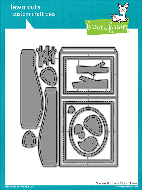 LF1486 Shadow Box Card Dies