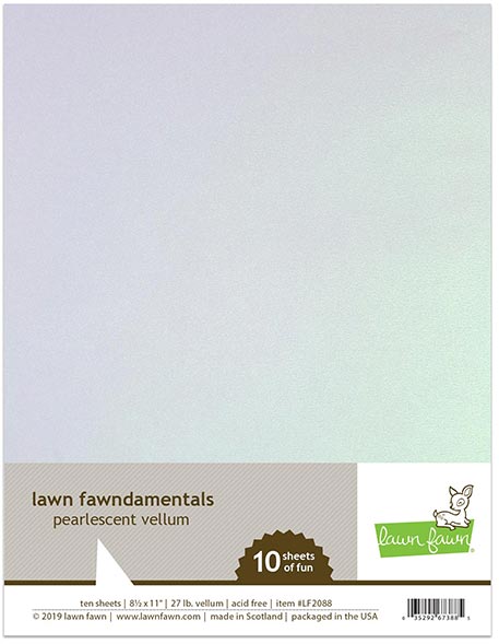 LF2088 - Pearlescent Vellum 10pk