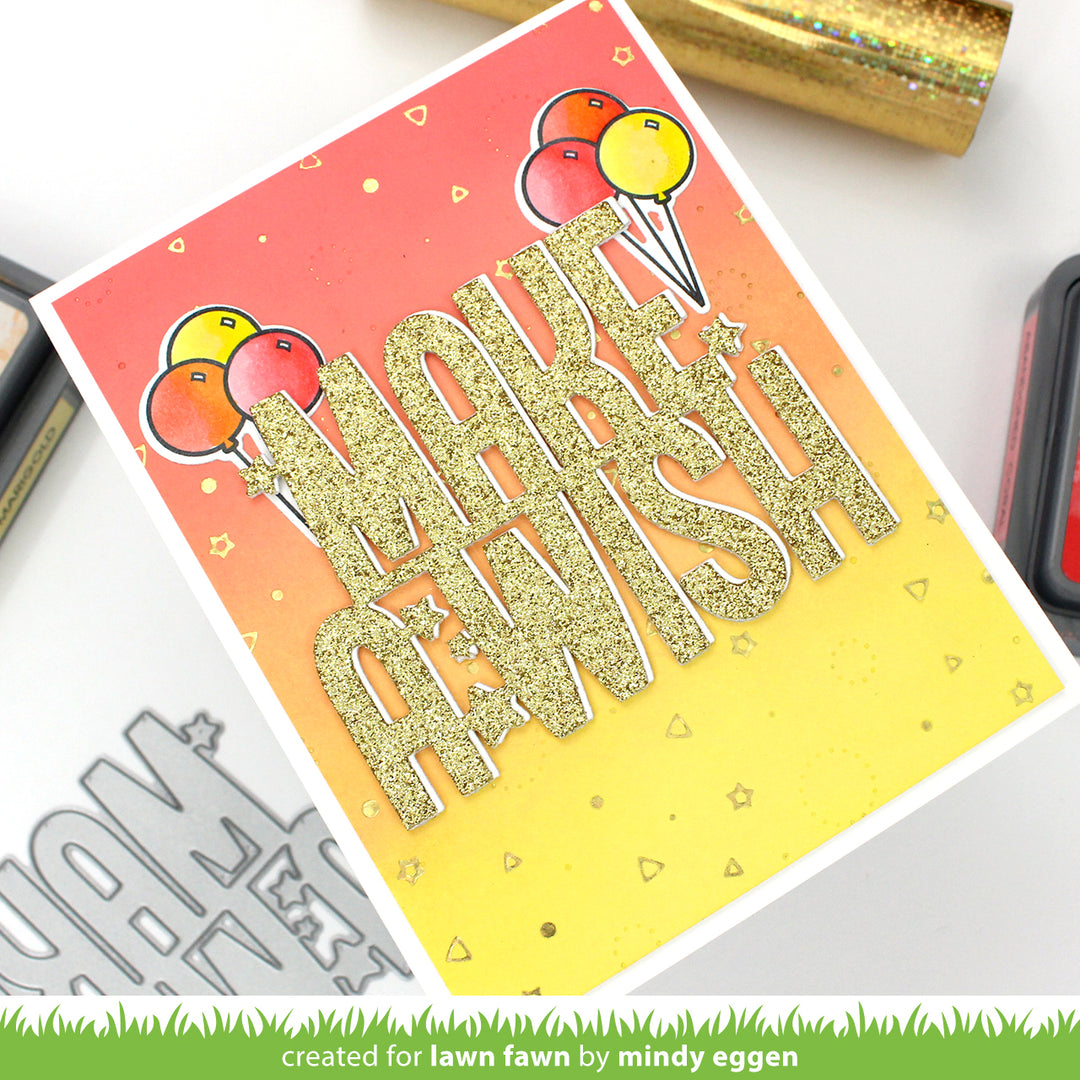 LF3188 Confetti Background Hot Foil Plate