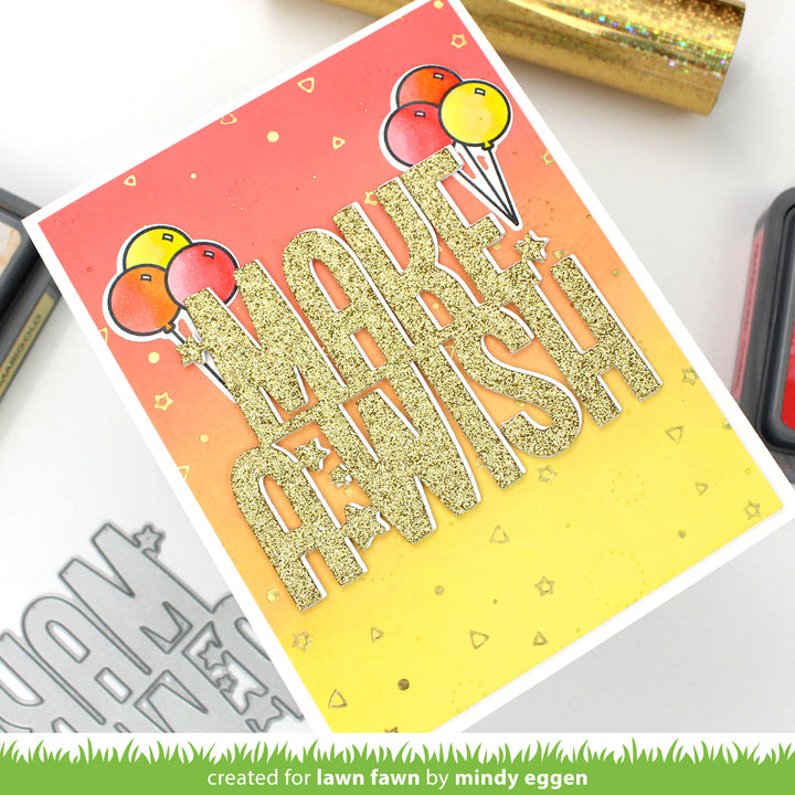 LF3188 Confetti Background Hot Foil Plate
