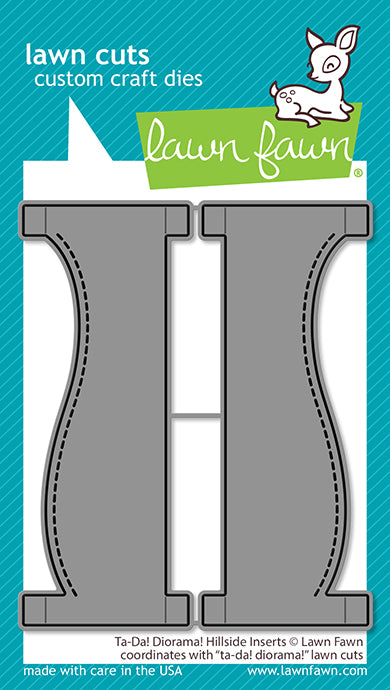 Lawn Fawn LF3241 Ta-Da! Diorama! Hillside Inserts