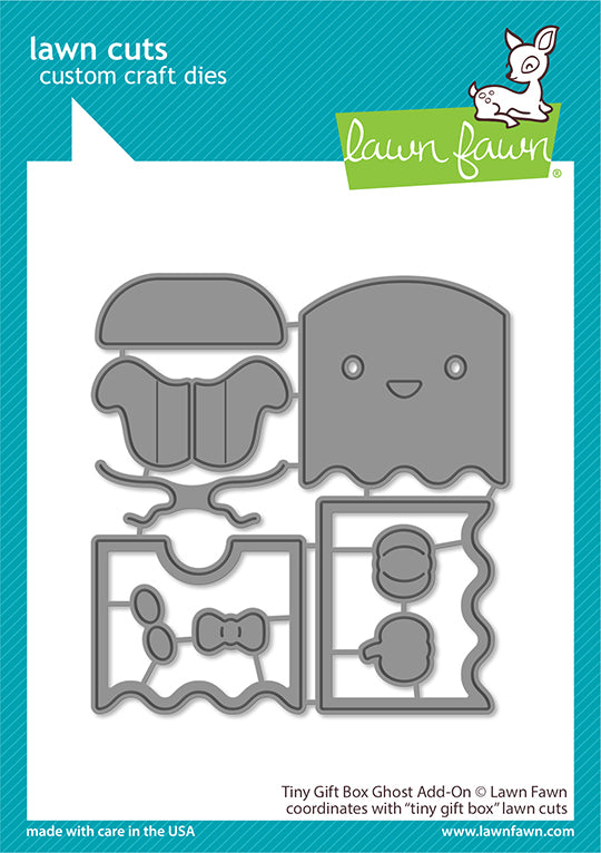 Lawn Fawn LF3250 Tiny Gift Box Ghost Add-On