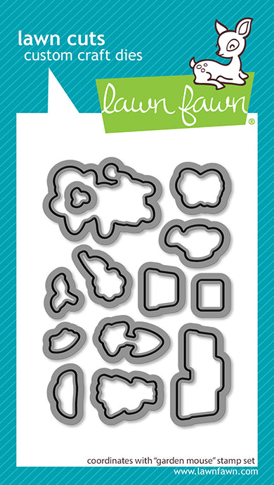 Lawn Fawn - LF3365 - Garden Mouse Lawn Cuts