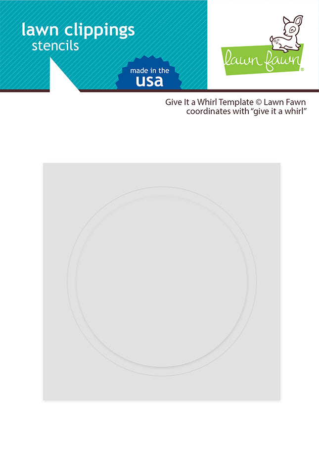 LF3368 Give It A Whirl Template by Lawn Fawn