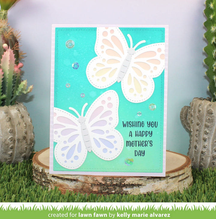 LF3370 Ta-Da! Diorama! Butterfly Window Add-On