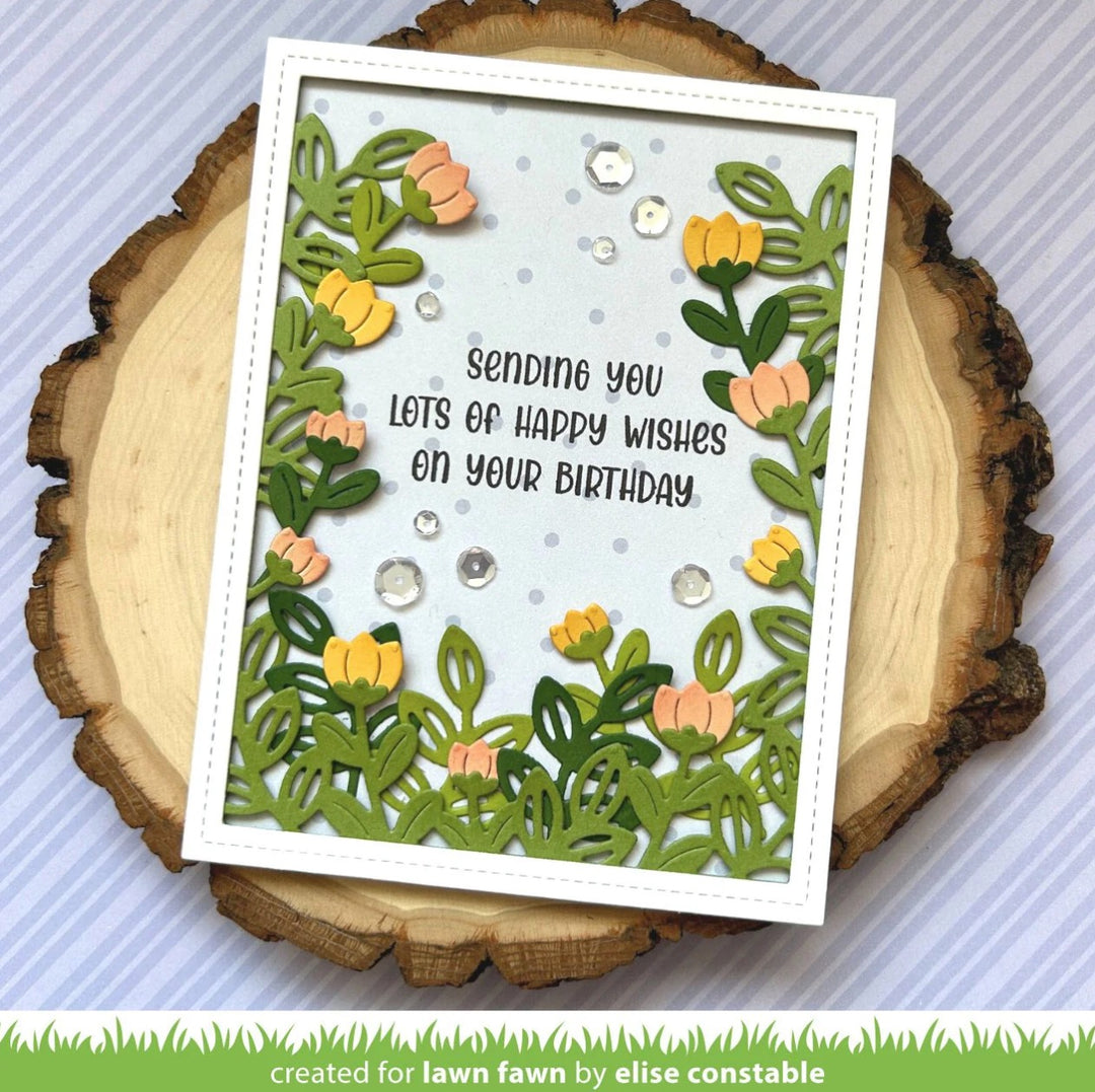 LF3386 Flower Garden Backdrop