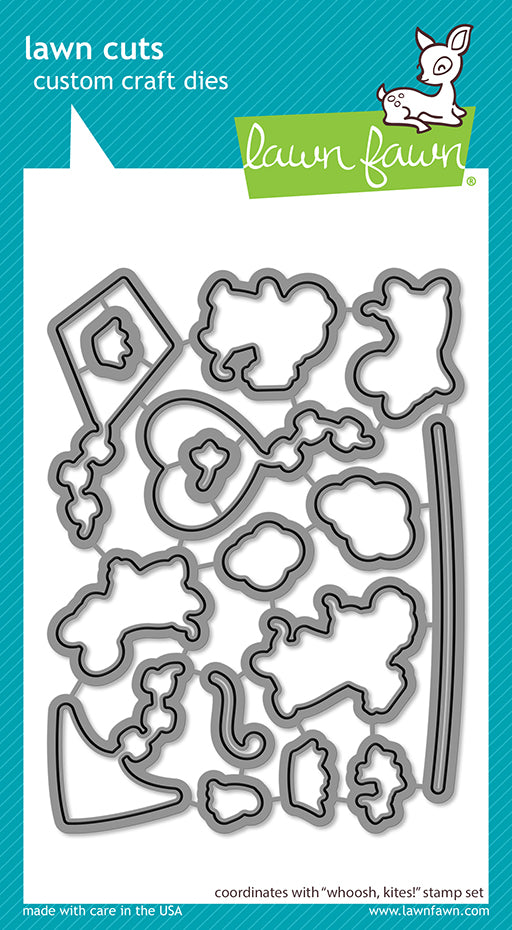 Lawn Fawn LF3418 Whoosh, Kites! Lawn Cuts Dies