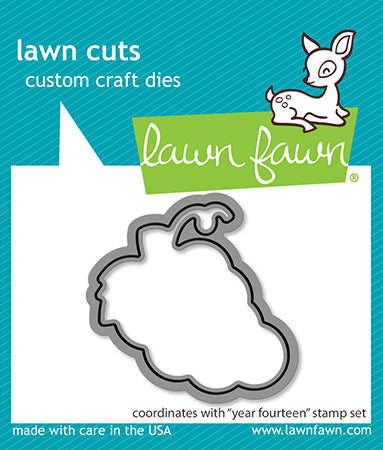 Lawn Fawn LF3426 Year Fourteen Lawn Cuts Dies