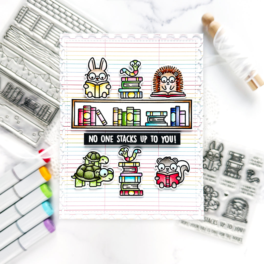 Lawn Fawn - LF3713 - Little Woodland Library Friends