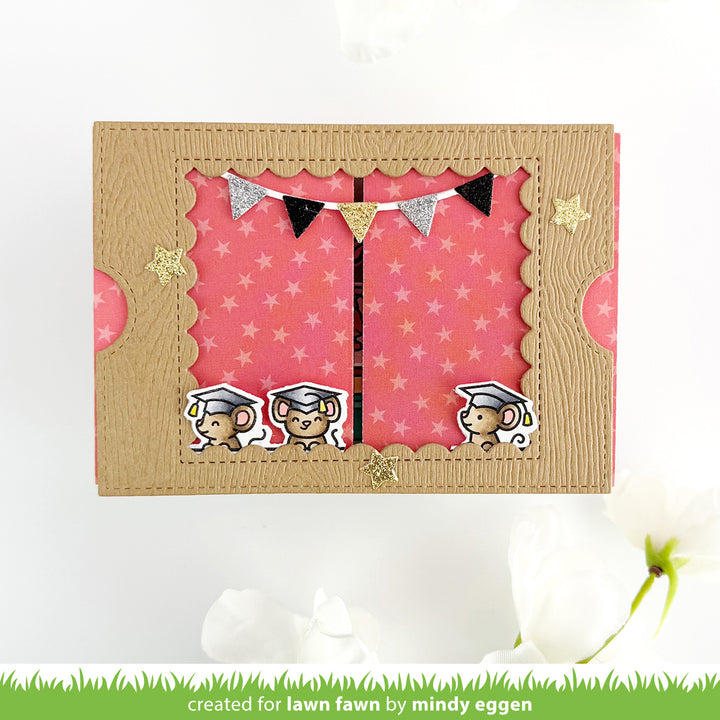 Lawn Fawn - LF3729 - Ta-Da! Diorama! Scalloped Window Add-On