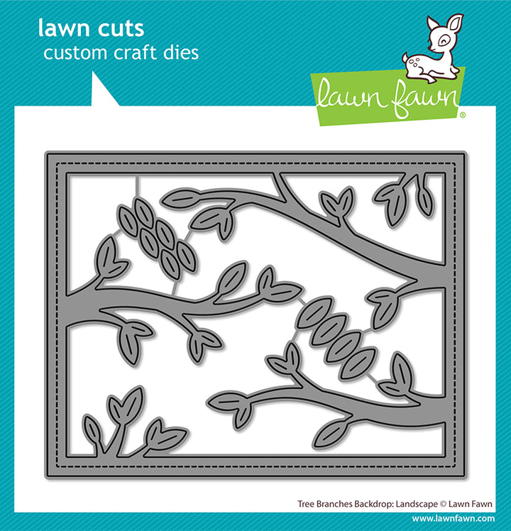 Lawn Fawn - LF3733 - Tree Branches Backdrop: Landscape Die