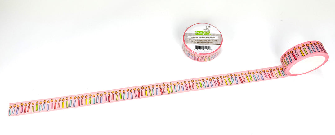 Lawn Fawn - LF3753 - Birthday Candles Washi Tape
