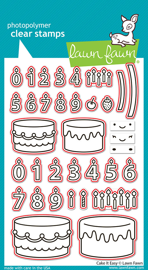 Lawn Fawn - LF3771 - Cake It Easy Lawn Cuts