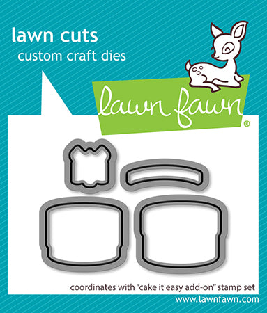 Lawn Fawn - LF3774 - Cake It Easy Add-On Lawn Cuts