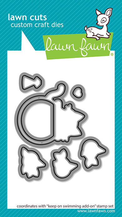Lawn Fawn - LF3785 - Keep On Swimming Add-On Lawn Cuts