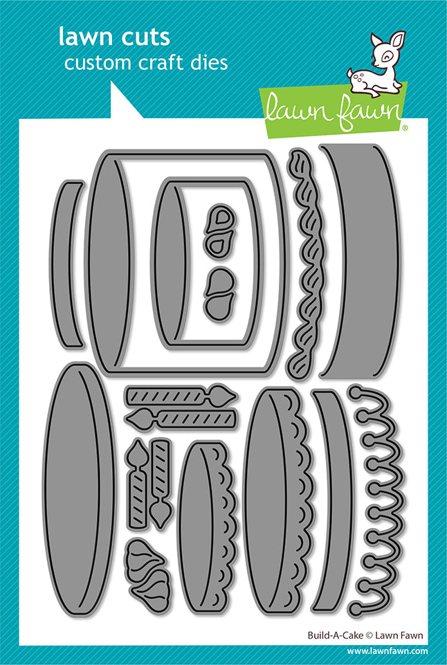 Lawn Fawn - LF3799 - Build-A-Cake