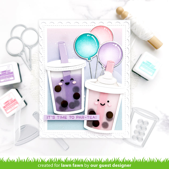 Lawn Fawn - LF3803 - Build-A-Drink Bubble Tea Add-On