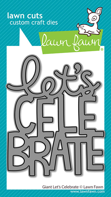 Lawn Fawn - LF3812 - Giant Let'S Celebrate