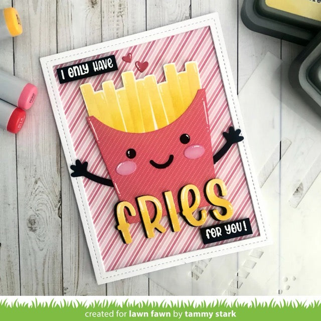 Lawn Fawn - LF3818 - Birthday Candles Stencils