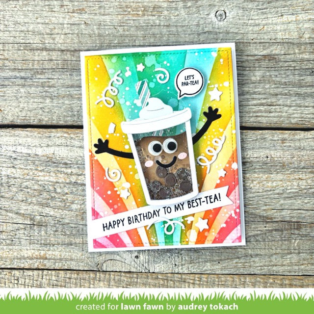 Lawn Fawn - LF3803 - Build-A-Drink Bubble Tea Add-On