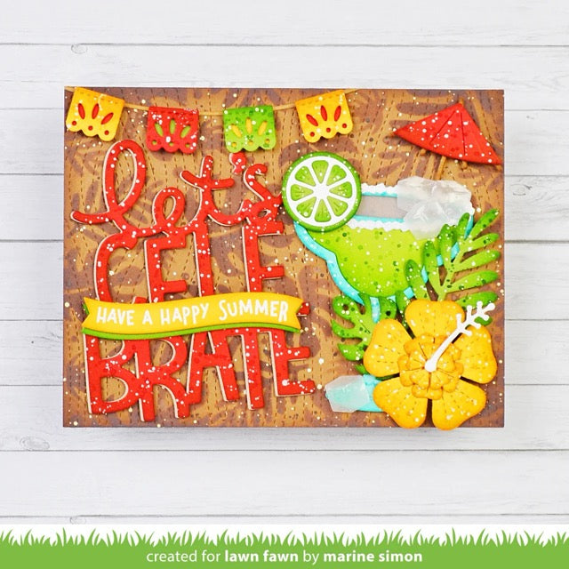 Lawn Fawn - LF3804 - Build-A-Drink Margarita Add-On