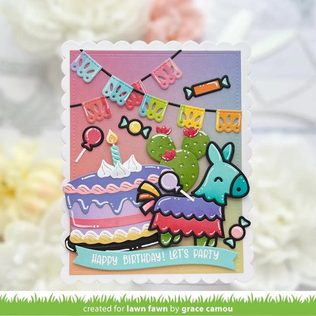 Lawn Fawn - LF3810 - Festive Pinata