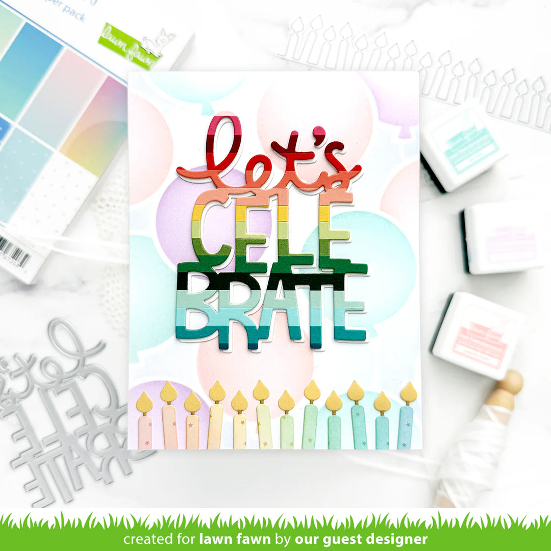 Lawn Fawn - LF3812 - Giant Let'S Celebrate