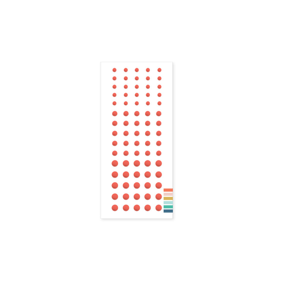 Concord & 9th - Enamel Dots - 2025 Colour Collection - Pimento