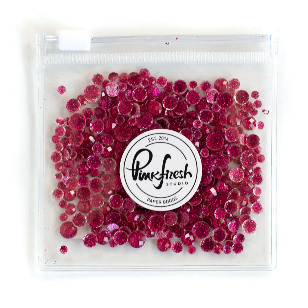 Pinkfresh Studio - Glitter Drops - Magenta