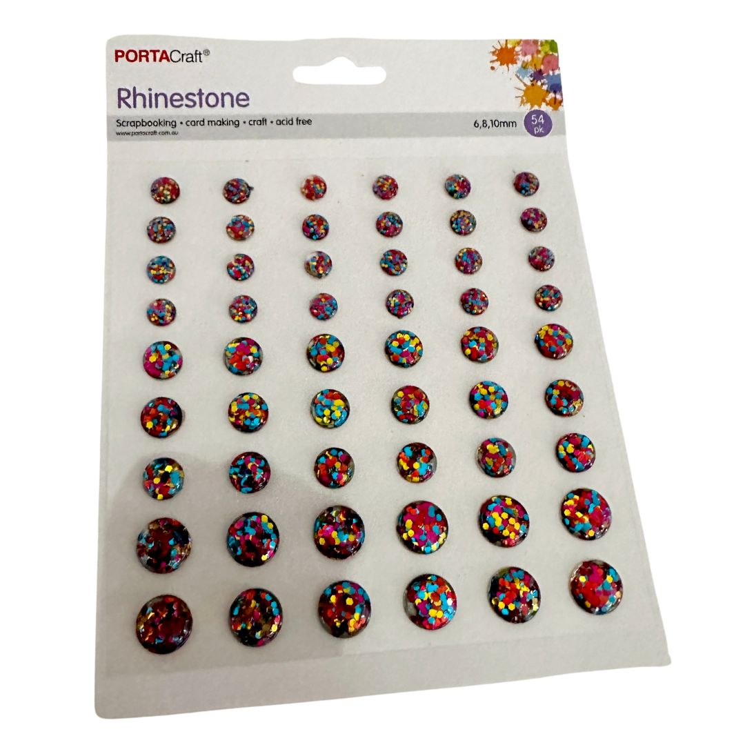 Porta Craft - Rhinestone - Glitter Fleck