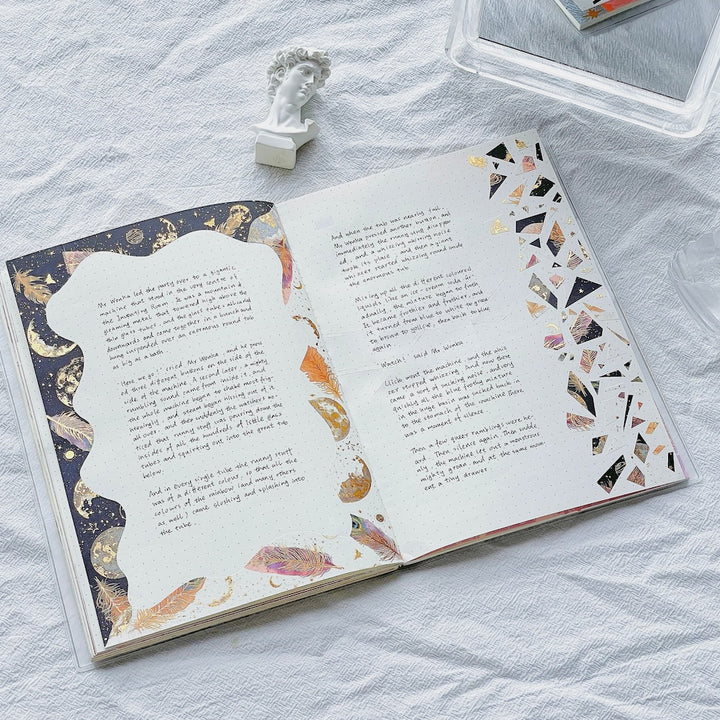 Dream Catcher Washi Tape Set in a journal