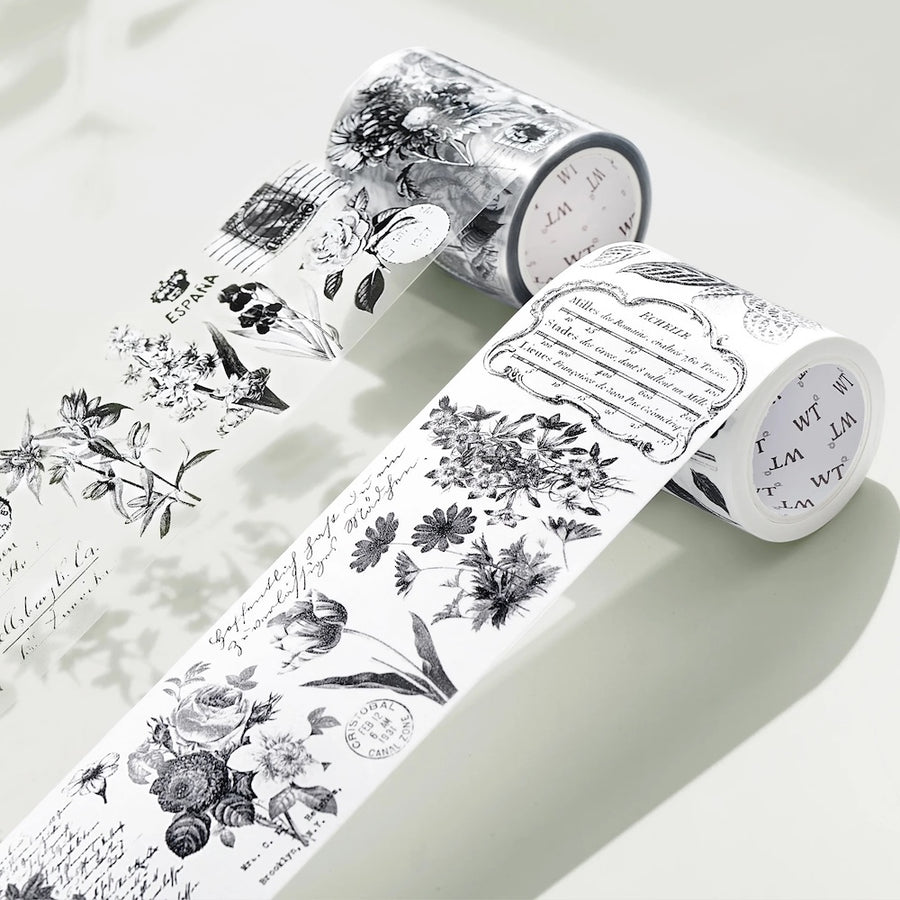 Petal Ponder Wide Washi/PET Tape  side view