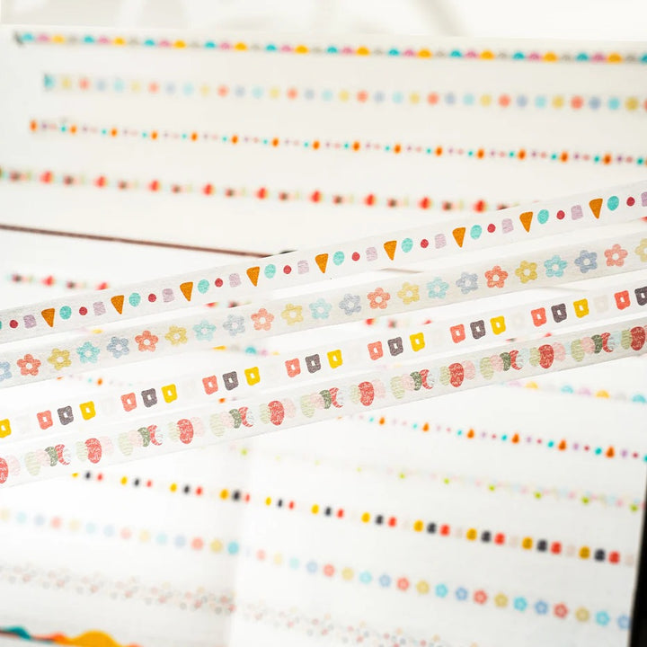 the washi tape shop colour crush slim washi pet tape flat lay