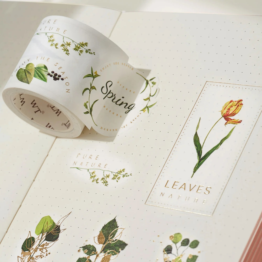 The Washi Tape Shop - Green Oasis Washi Tape Sticker Set