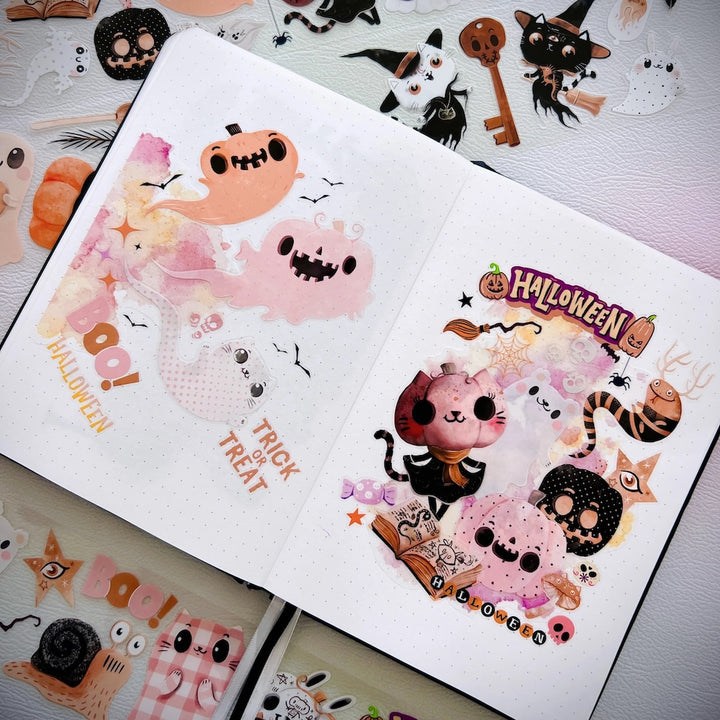 The Washi Tape Shop - Pre-Cut Boogie Boo Wide Washi/PET Tape
