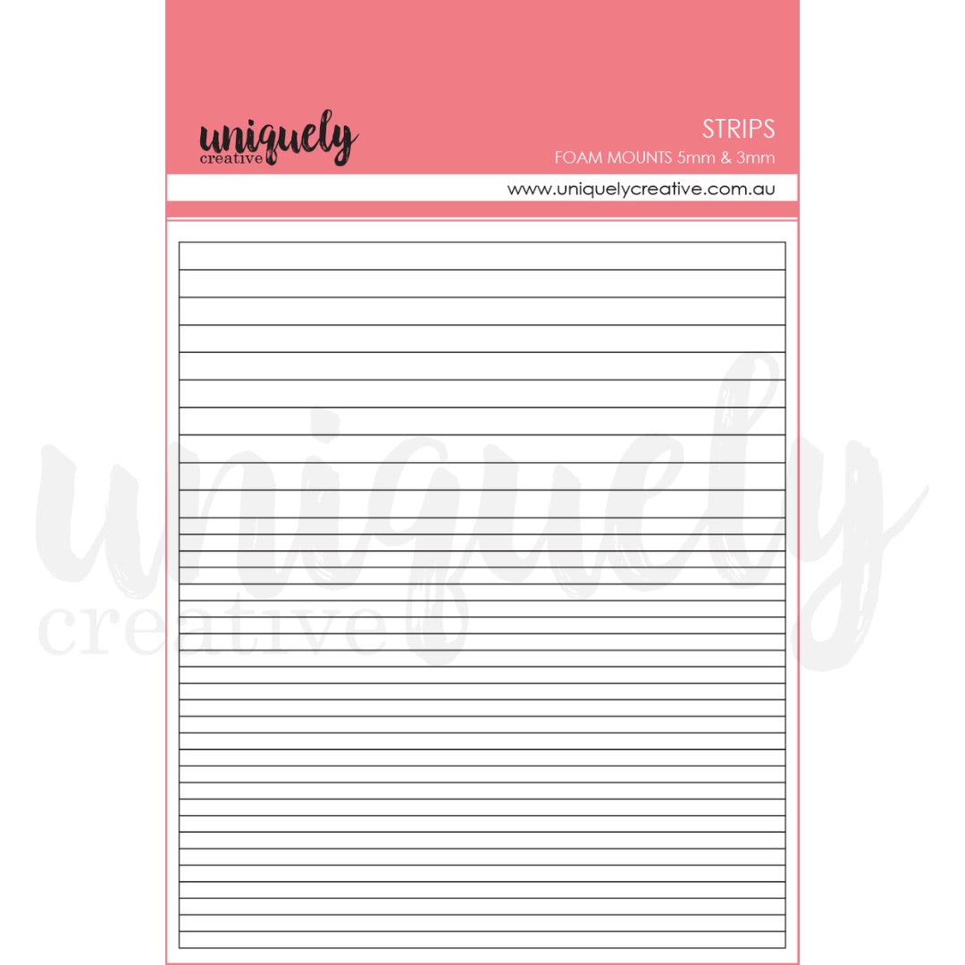 Uniquely Creative - Foam Mount Adhesive Strips