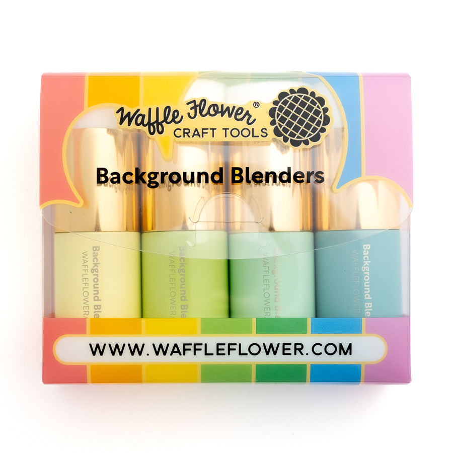 Waffle Flower - Background Blender  Brushes - Greens