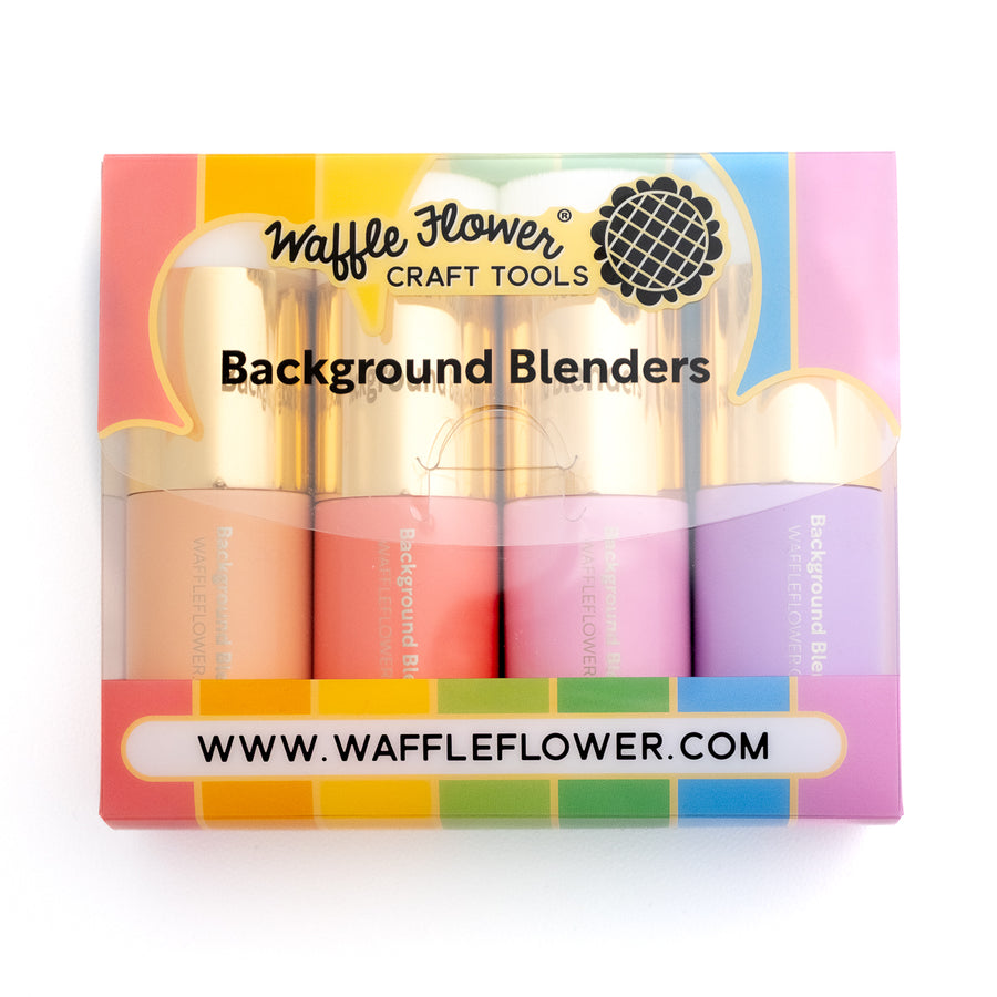 Waffle Flower - Background Blender Brushes - Reds