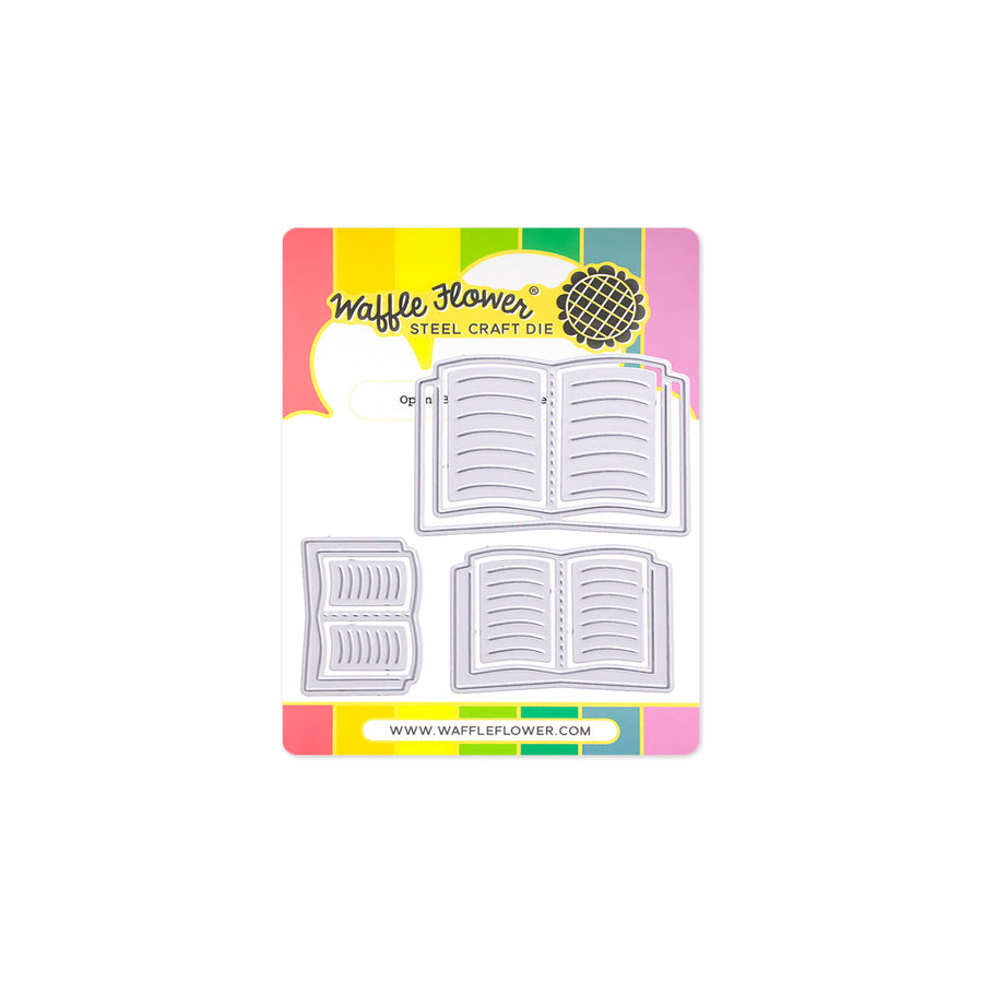 Waffle Flower - Open Book Trio Die