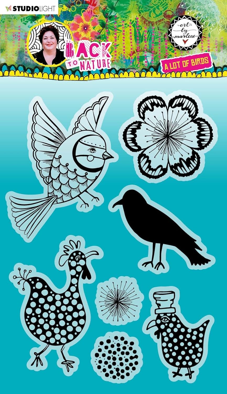 Art by Marlene - Stamp Set - A Lot of Birds