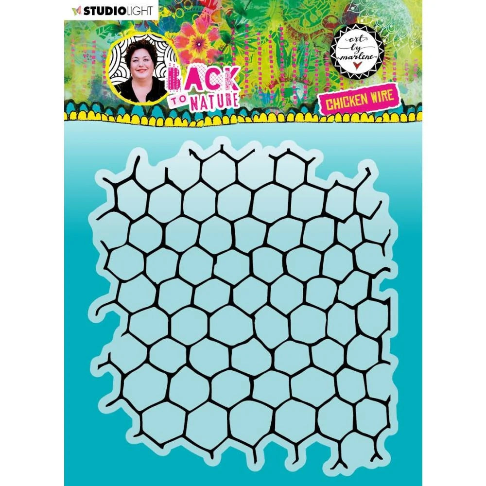 Art by Marlene - Stamp Set - Chicken Wire