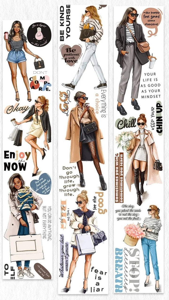 The Washi Tape Shop - Chic Attitude Wide Washi / PET Tape