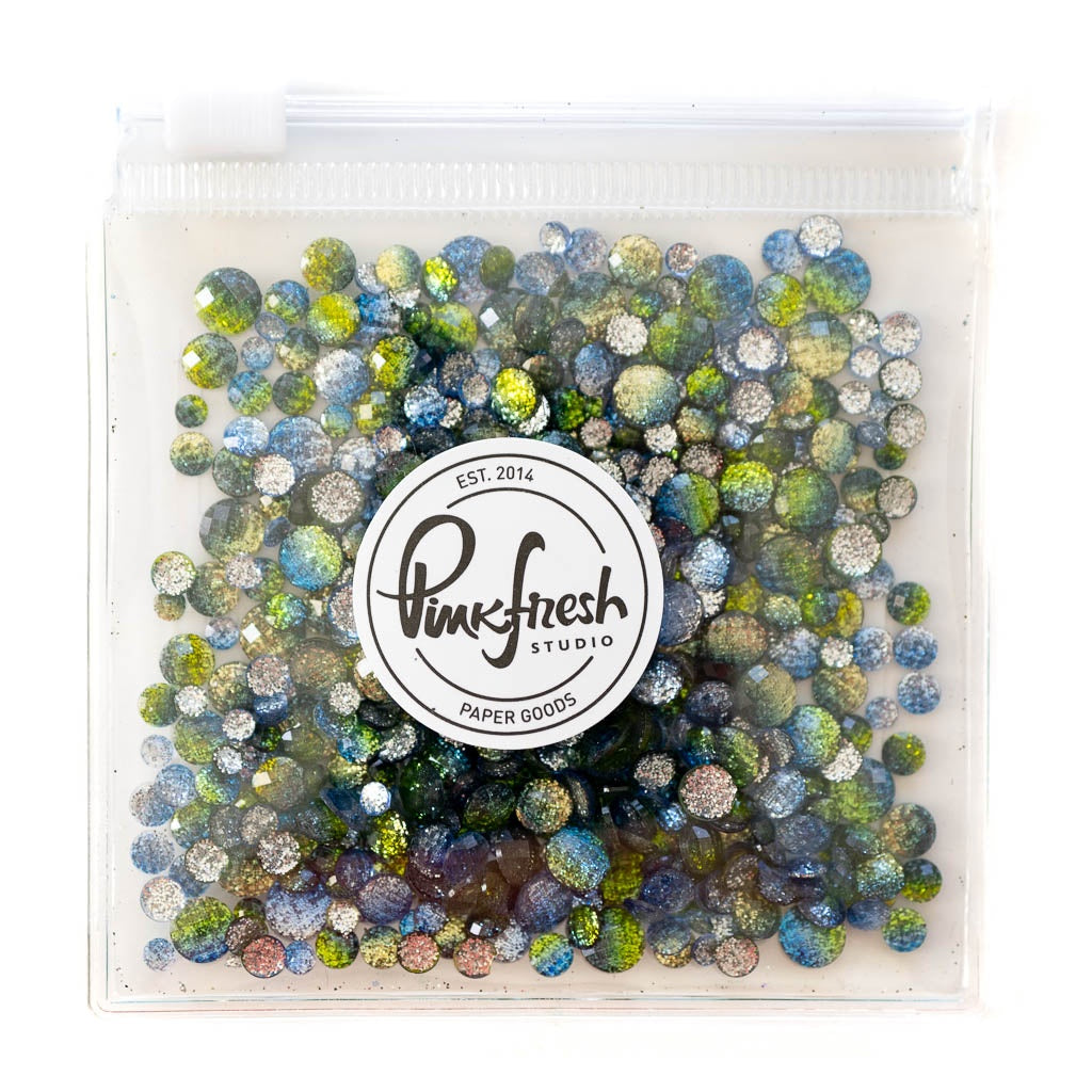 glitter drops by pink fresh studio ombre enchanted forest